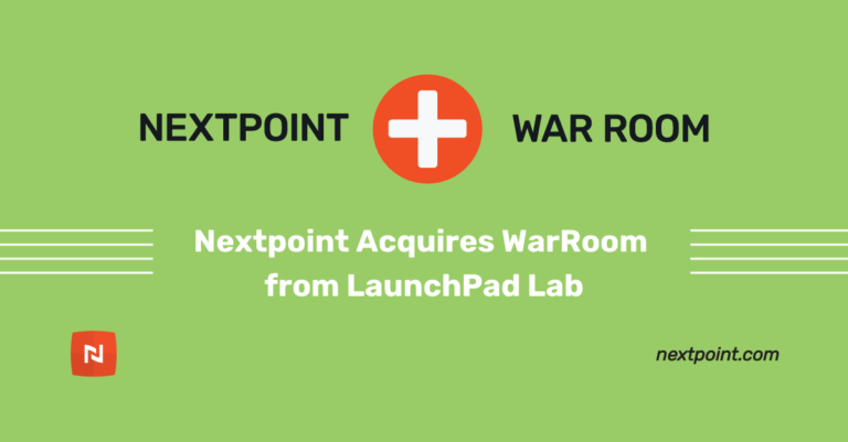 Ediscovery Acquisitions: Nextpoint Acquires WarRoom