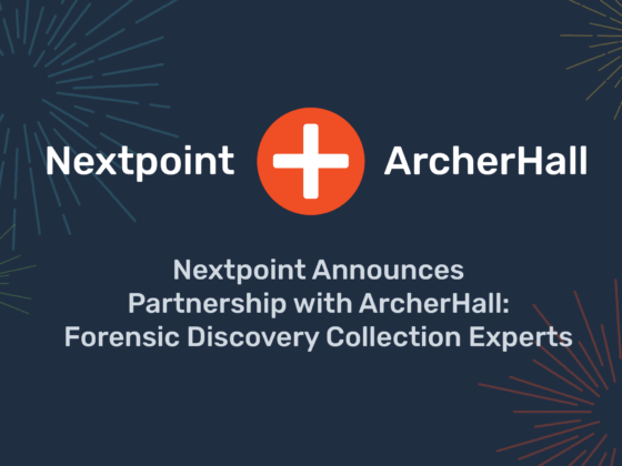 Nextpoint and ArcherHall ediscovery and digital forensics services