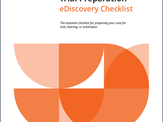 Trial preparation checklist